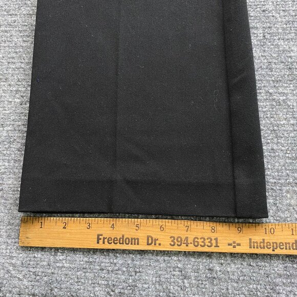 Chico's Pants Women's Small 4 Short Black Dress Wide‎ Leg Career Office 30x28.5 - Picture 10 of 12